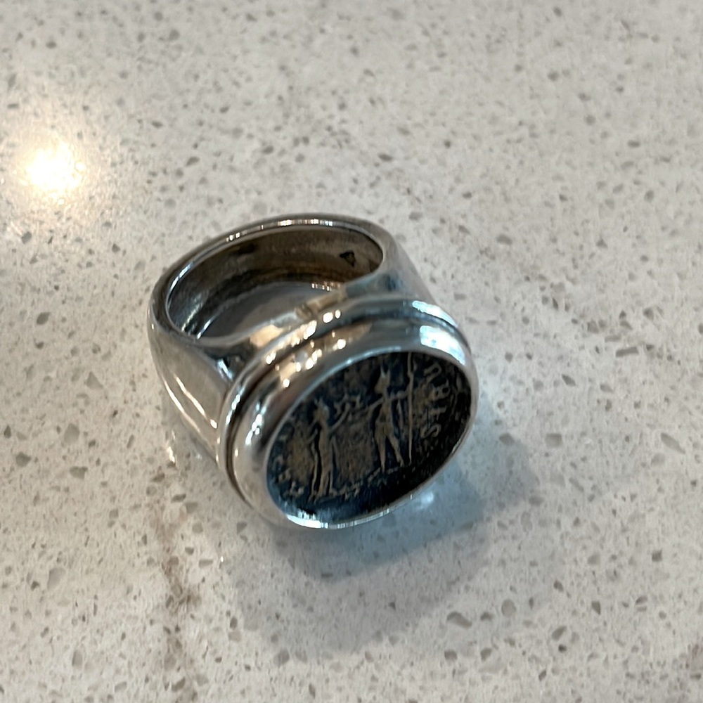 Rare Silpada coin ring